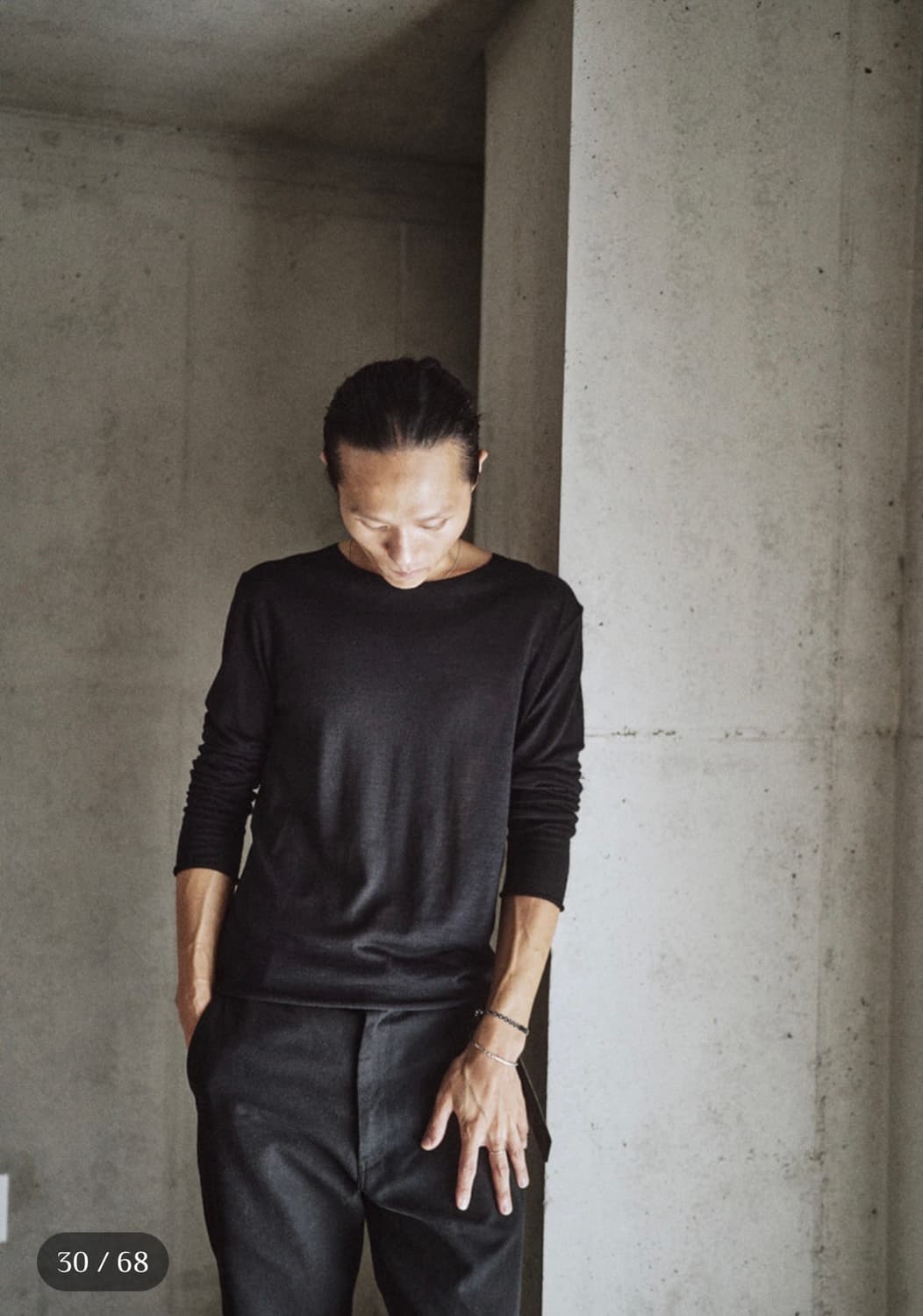 모노프리베 textured wool long sleeve 상품이미지5