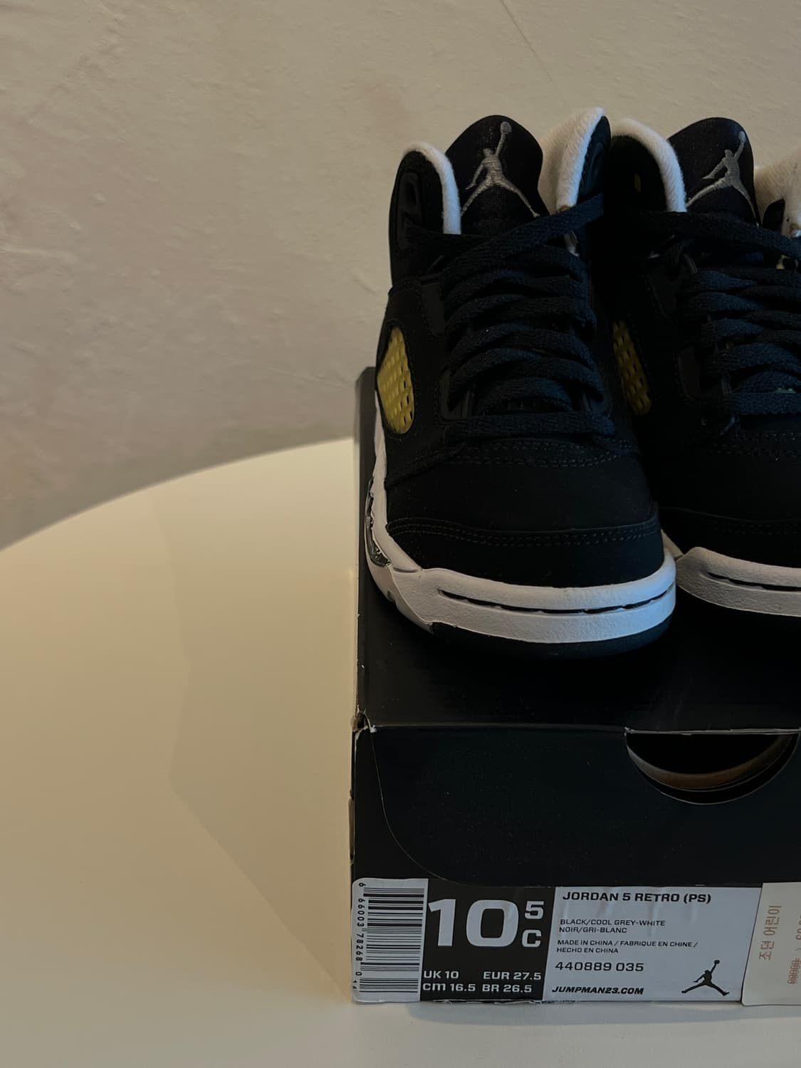(165) 조던 5 레트로 (PS) '오레오' (440889-035) 상품이미지7