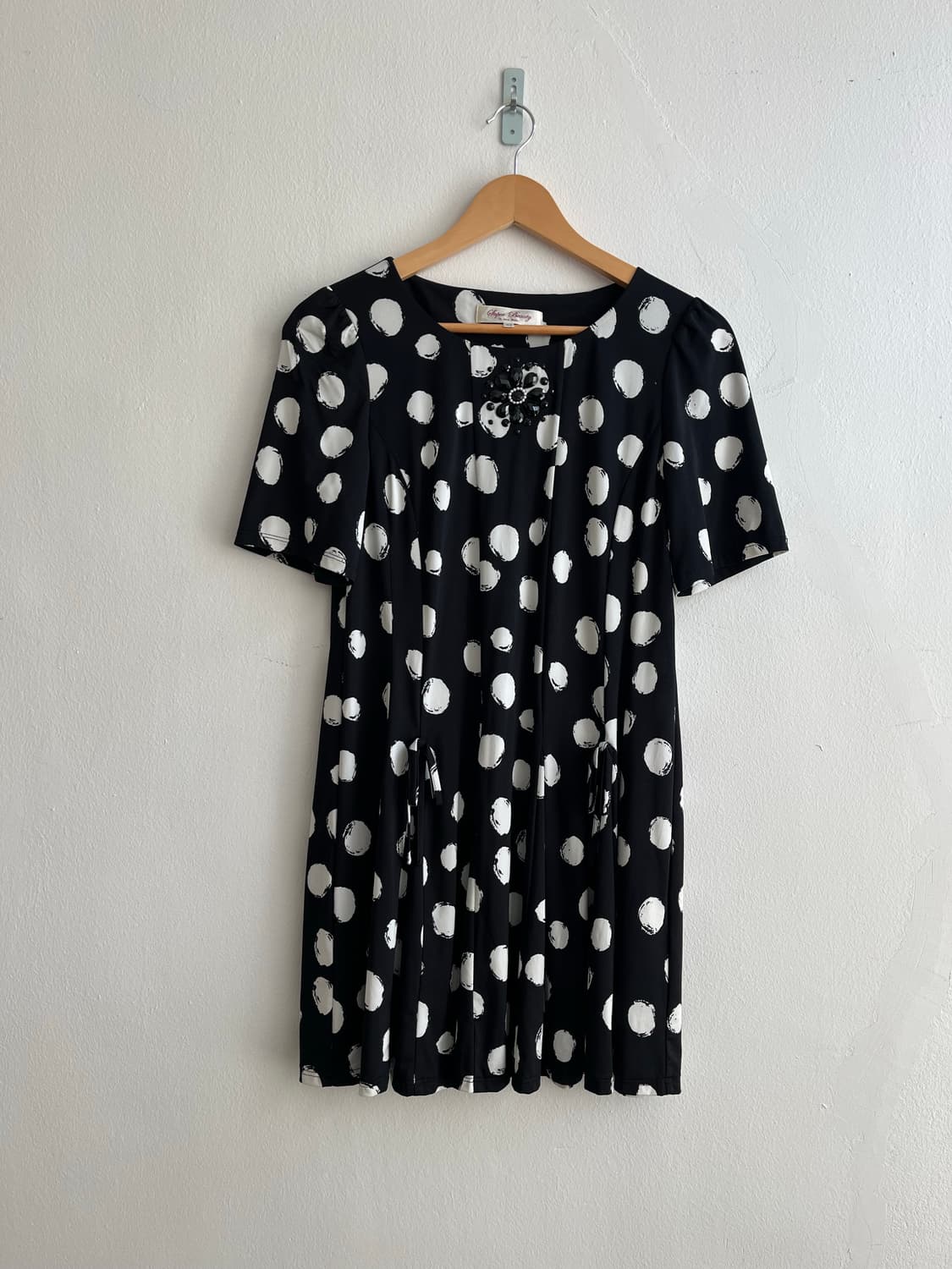 일본 빈티지 도트 원피스 상품이미지1