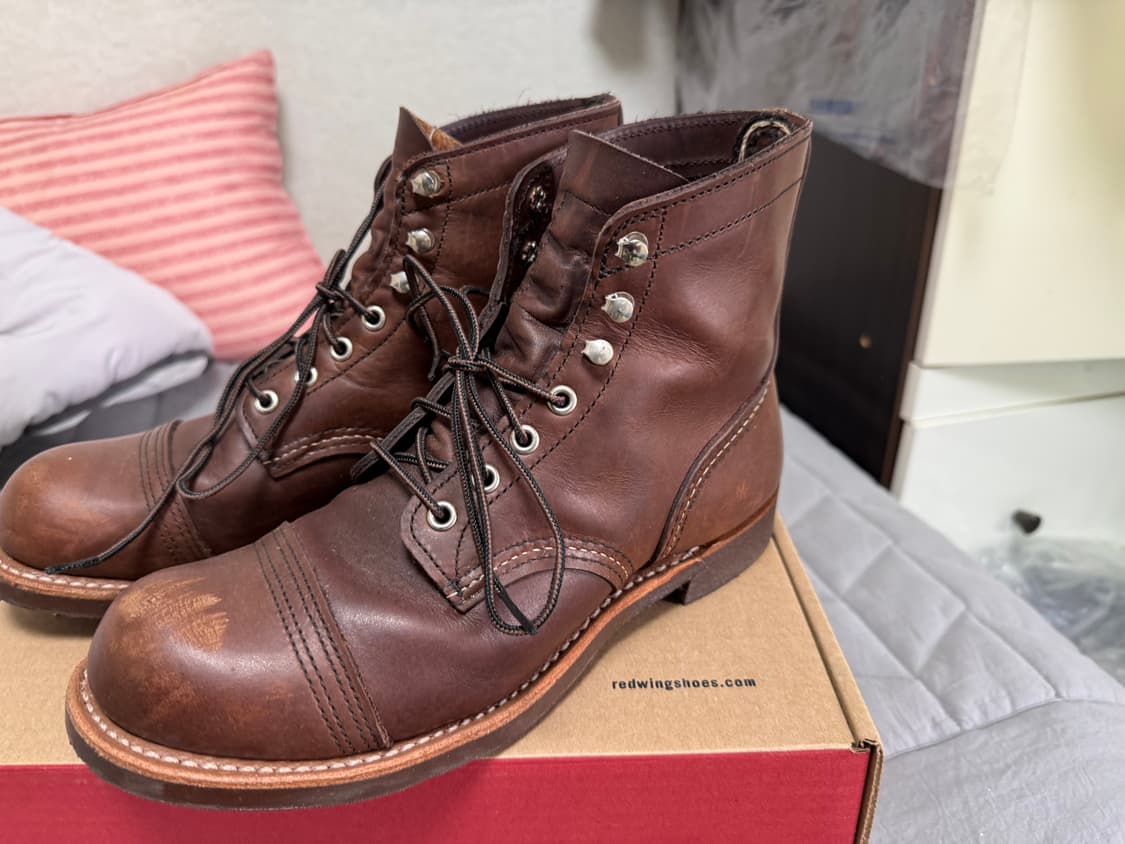 레드윙 아이언 레이저 8111 엠버하니스 08111D 250 상품이미지7