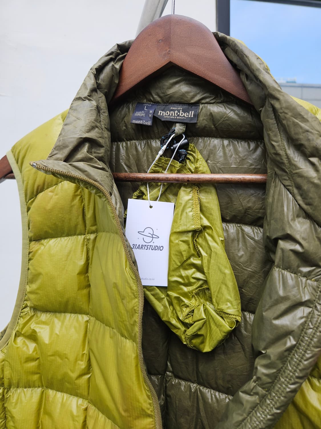 몽벨 재팬 다운 베스트 상품이미지8