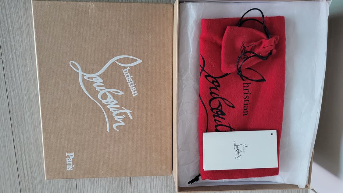 크리스찬 루부탱 케이트100 블랙-레드 디그레이드 사이즈 36 판매합니다 상품이미지10