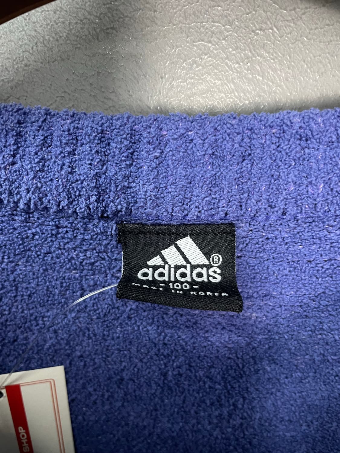 아디다스 블루 배색 니트 H1665 상품이미지6