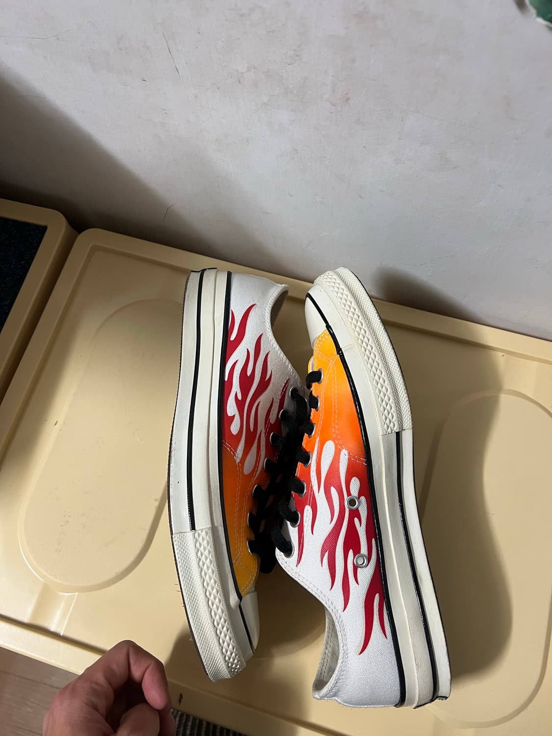 [285] 컨버스 플레임 화이트 상품이미지2