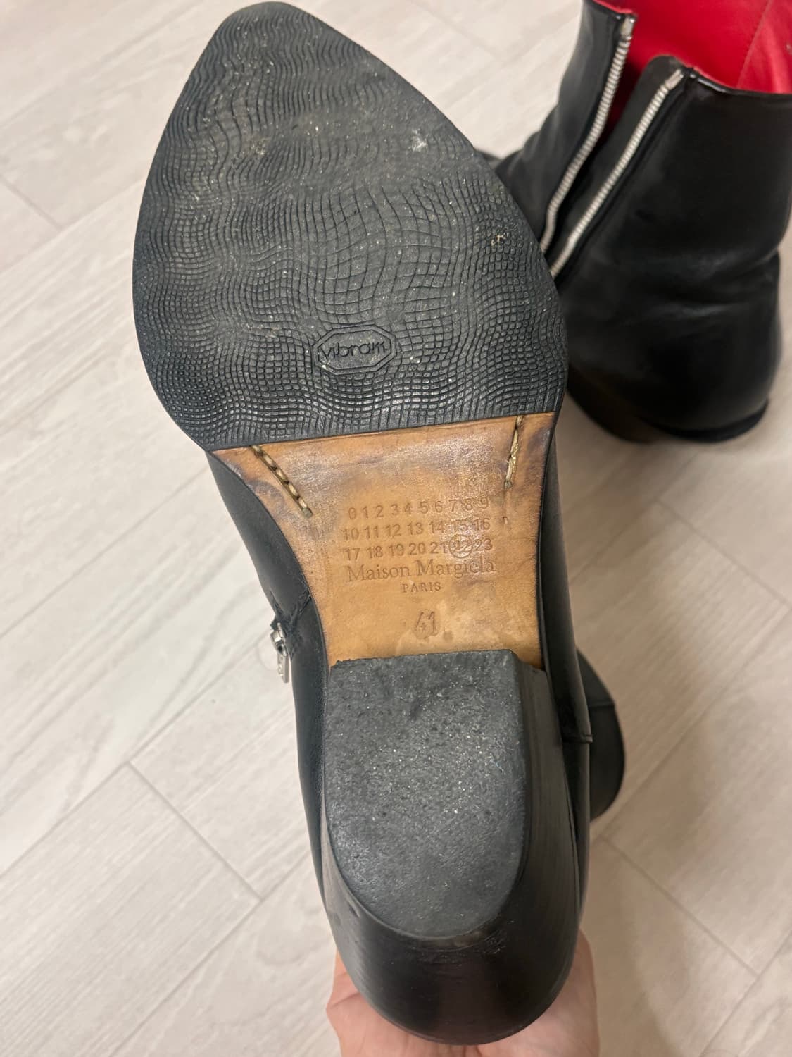 마르지엘라 18FW 런웨이 부츠 상품이미지5