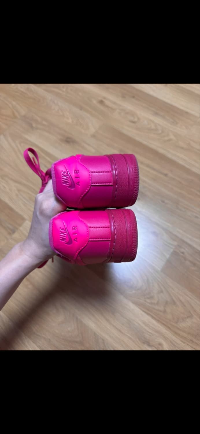 나이키 에어포스1 07 핑크 230size 상품이미지6