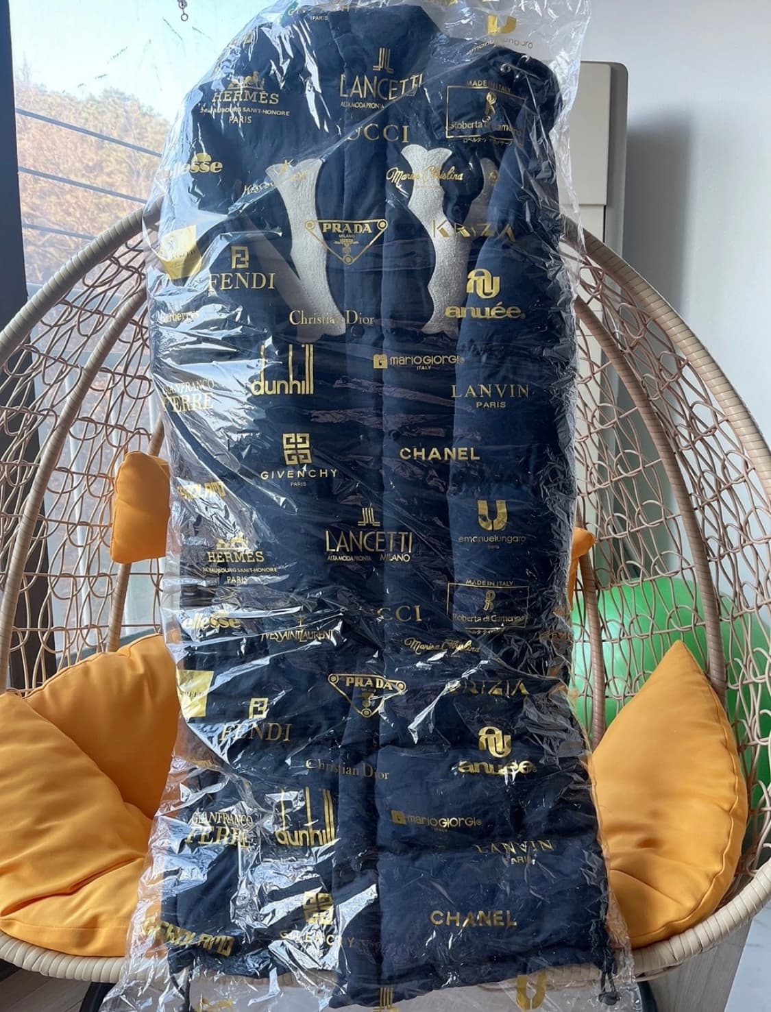 구찌 MLB 콜라보 롱 패딩 상품이미지2