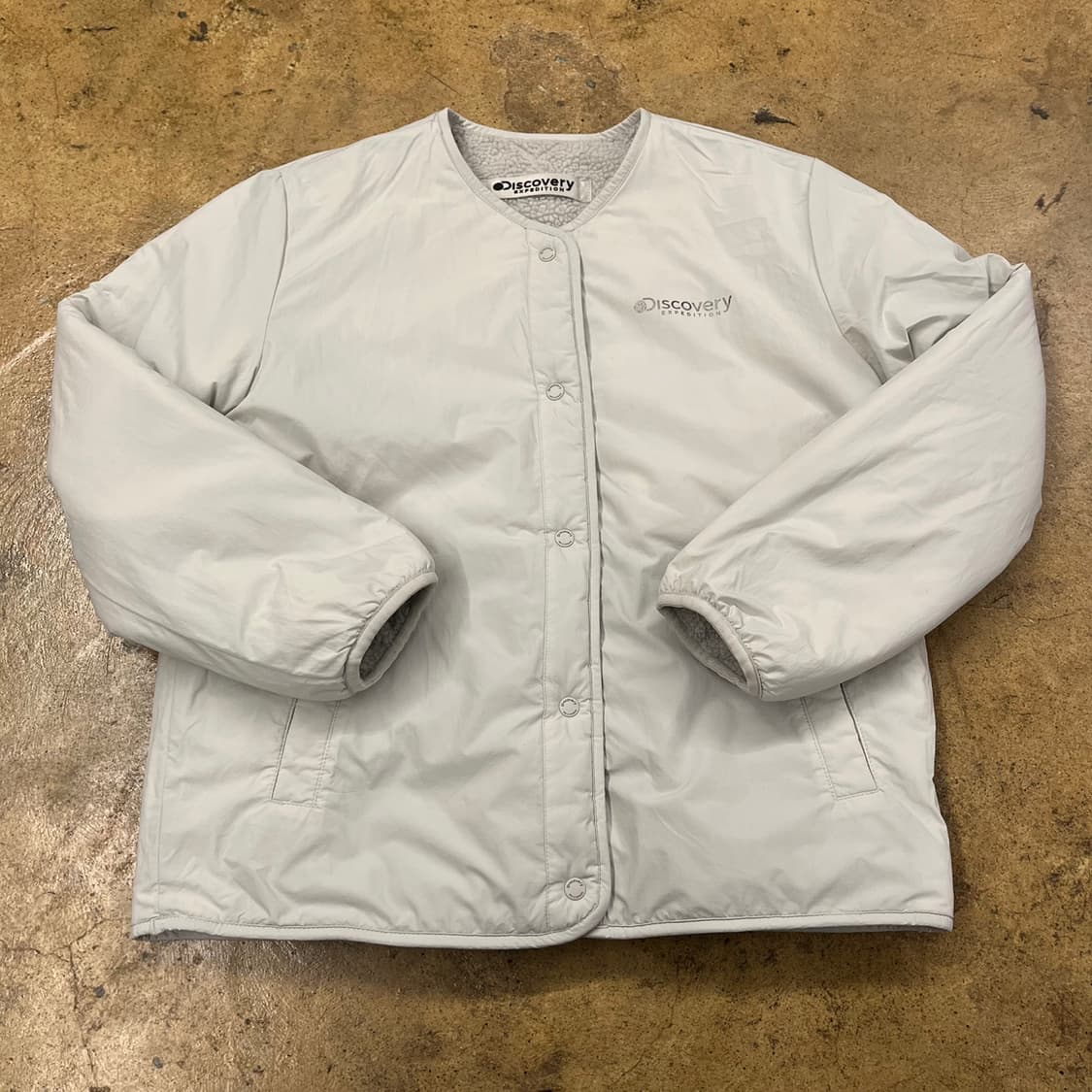 [ 정품/95 ] 디스커버리 익스페디션 리버시블 퀼팅 플리스 자켓 b16 상품이미지3