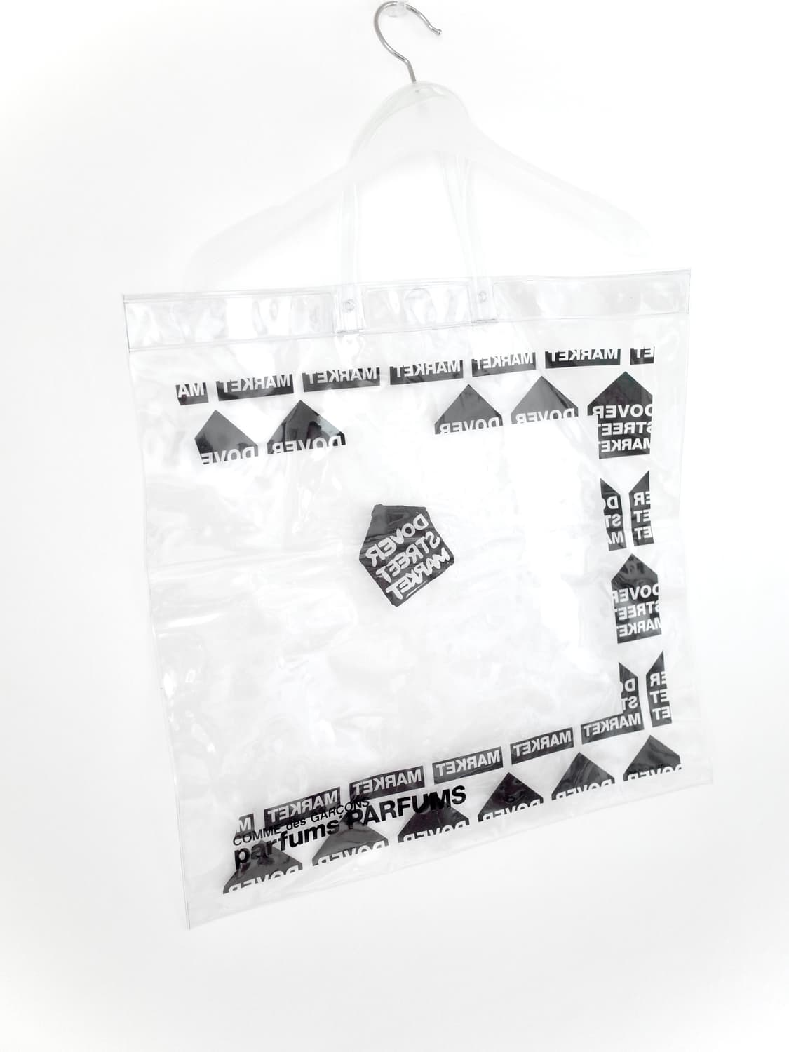 꼼데가르송 도버스트릿마켓 투명 pvc 토트백 상품이미지1