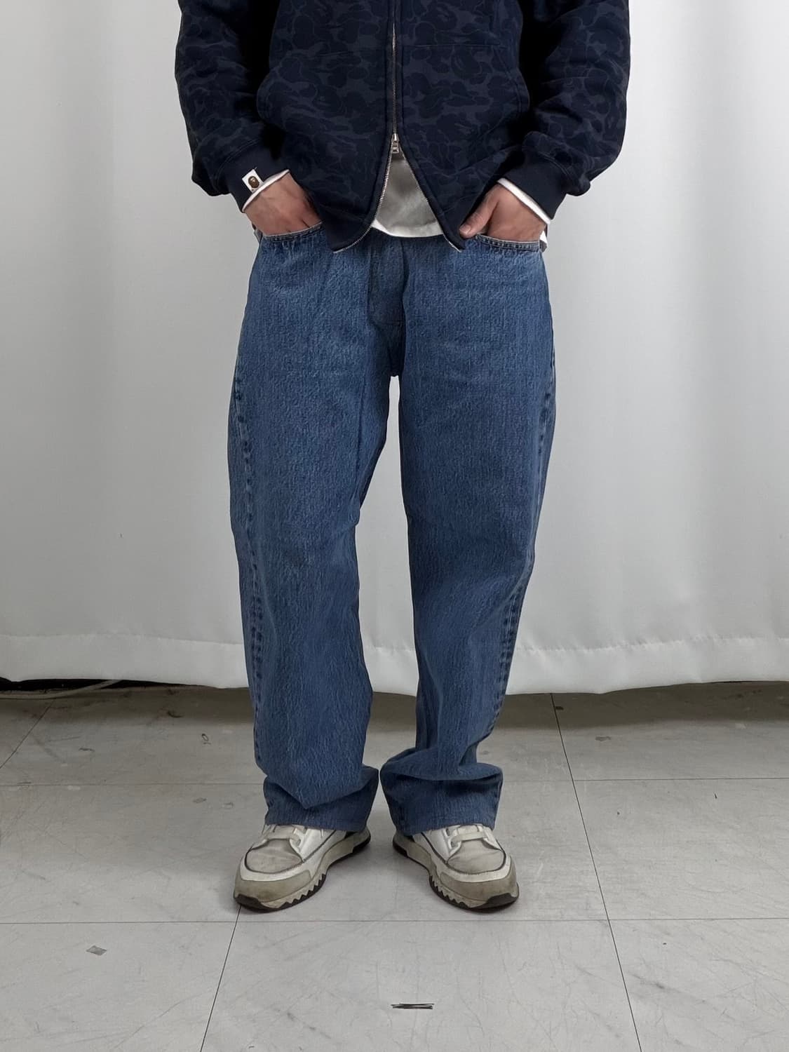 a216) 33 리바이스 501 중청 상품이미지4