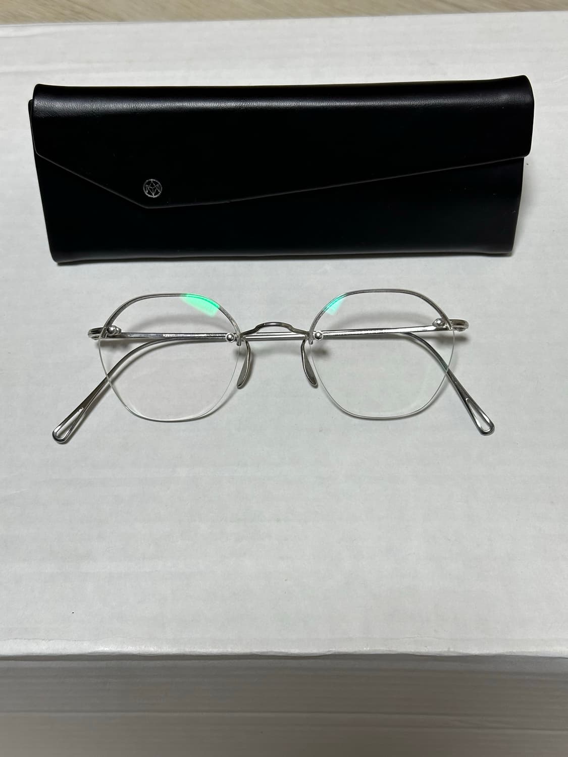 아야메 Ayame hex raw 47-21 스테인리스 안경 상품이미지1