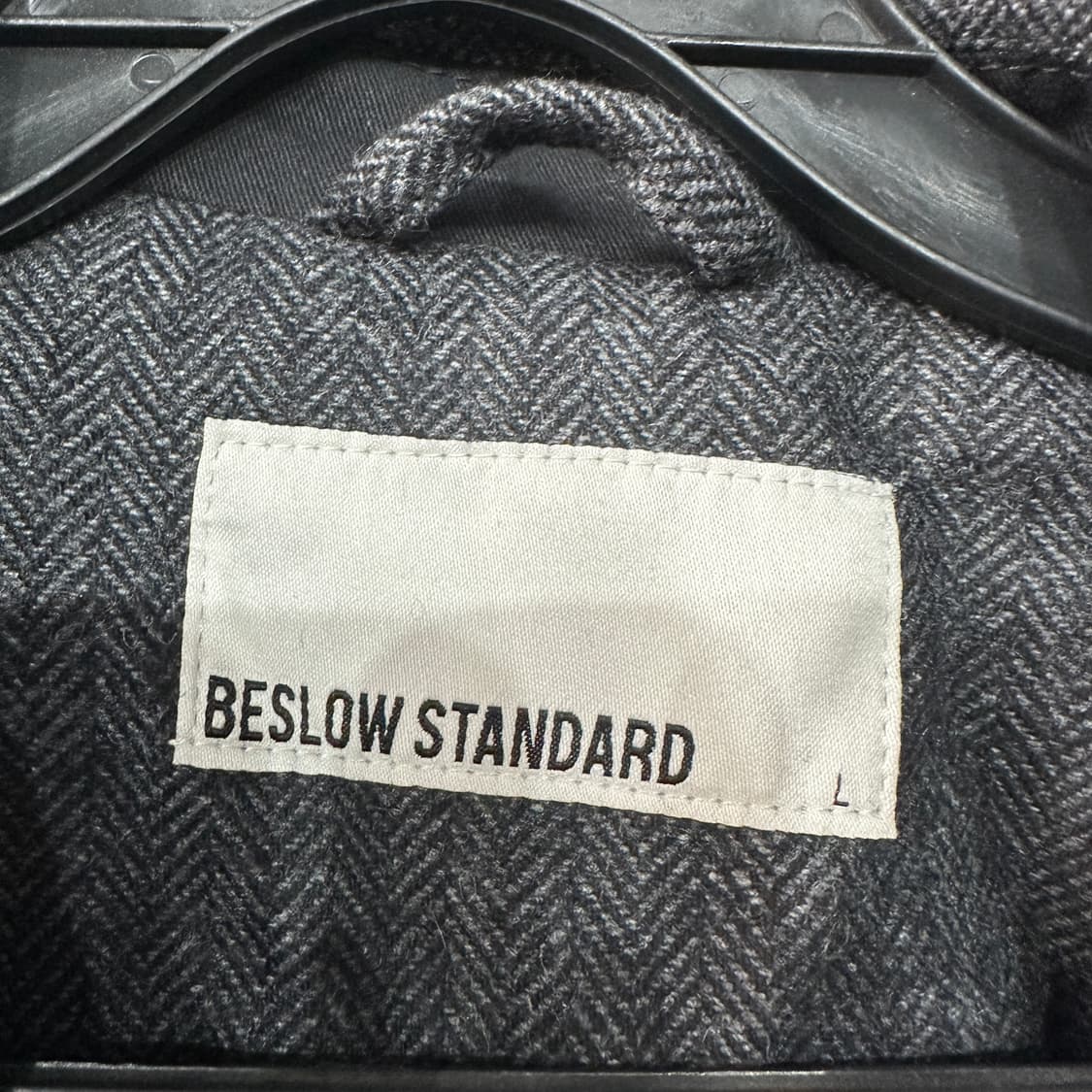 비슬로우스탠다드 헤링본 자켓 L 상품이미지3