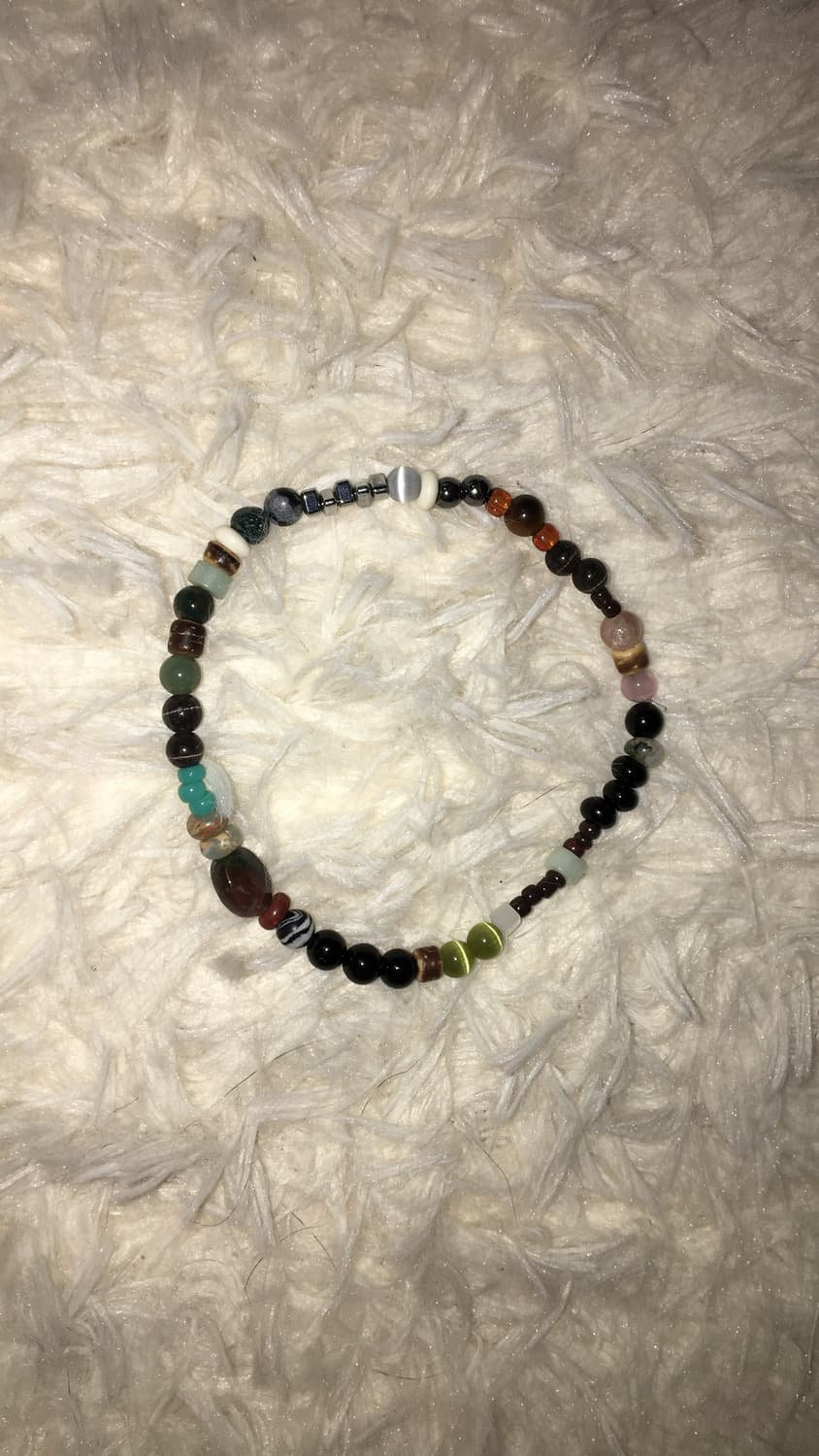 원석 비즈 팔찌 (주인장 소장) 상품이미지1