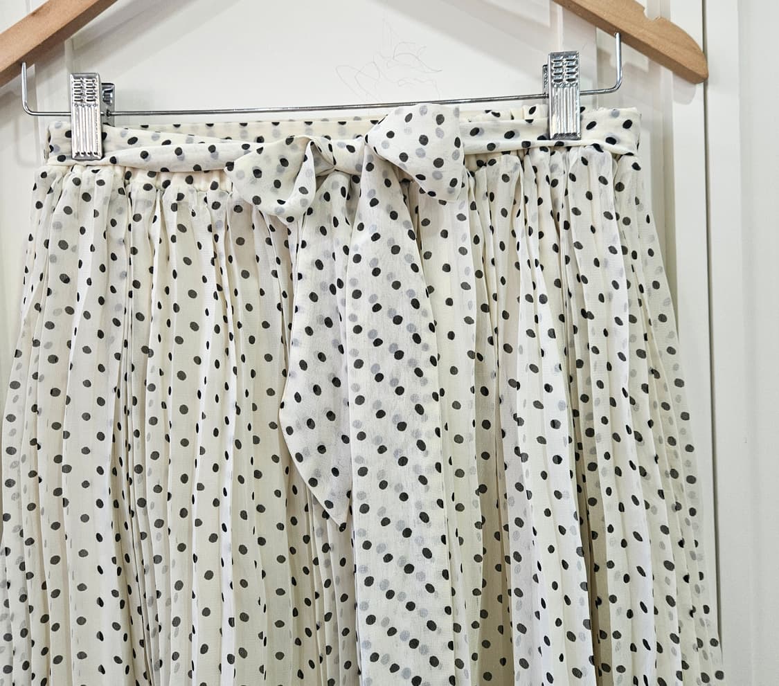 도트 쉬폰 스커트 상품이미지2