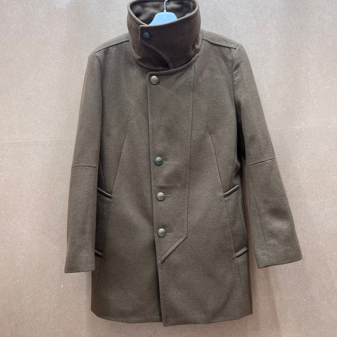 지오지아 하이넥 울 코트  상품이미지1