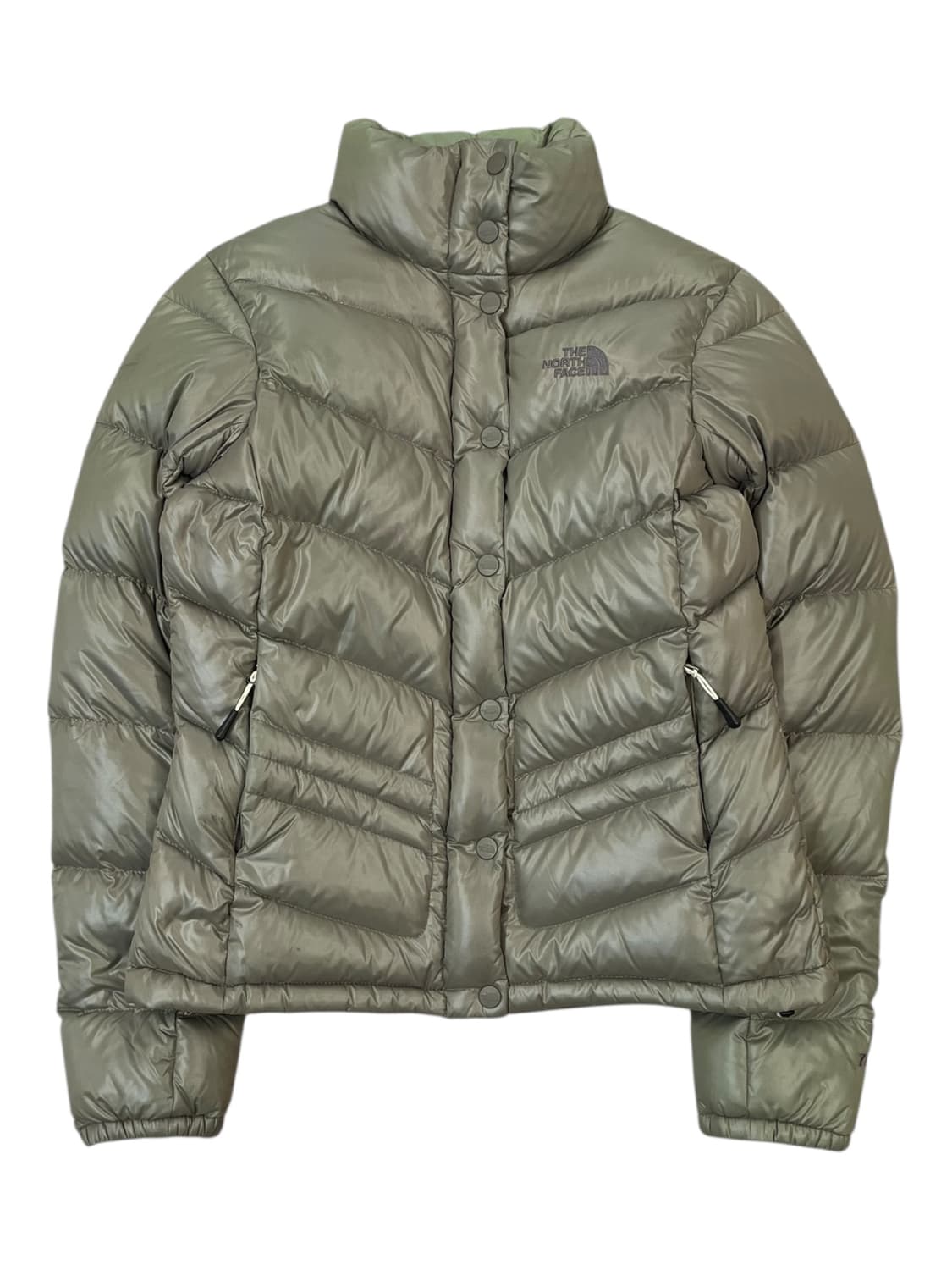 노스페이스 700 다운 패딩 카키 S #csz1757 상품이미지3