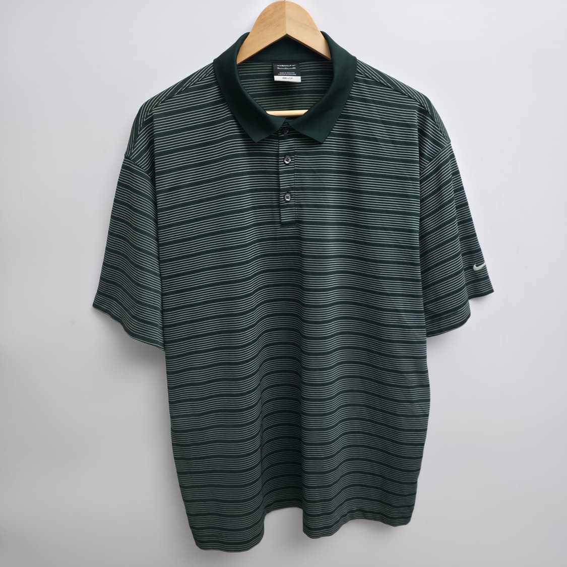 [XL] 나이키 골프 스트라이프 반팔 카라티 상품이미지1