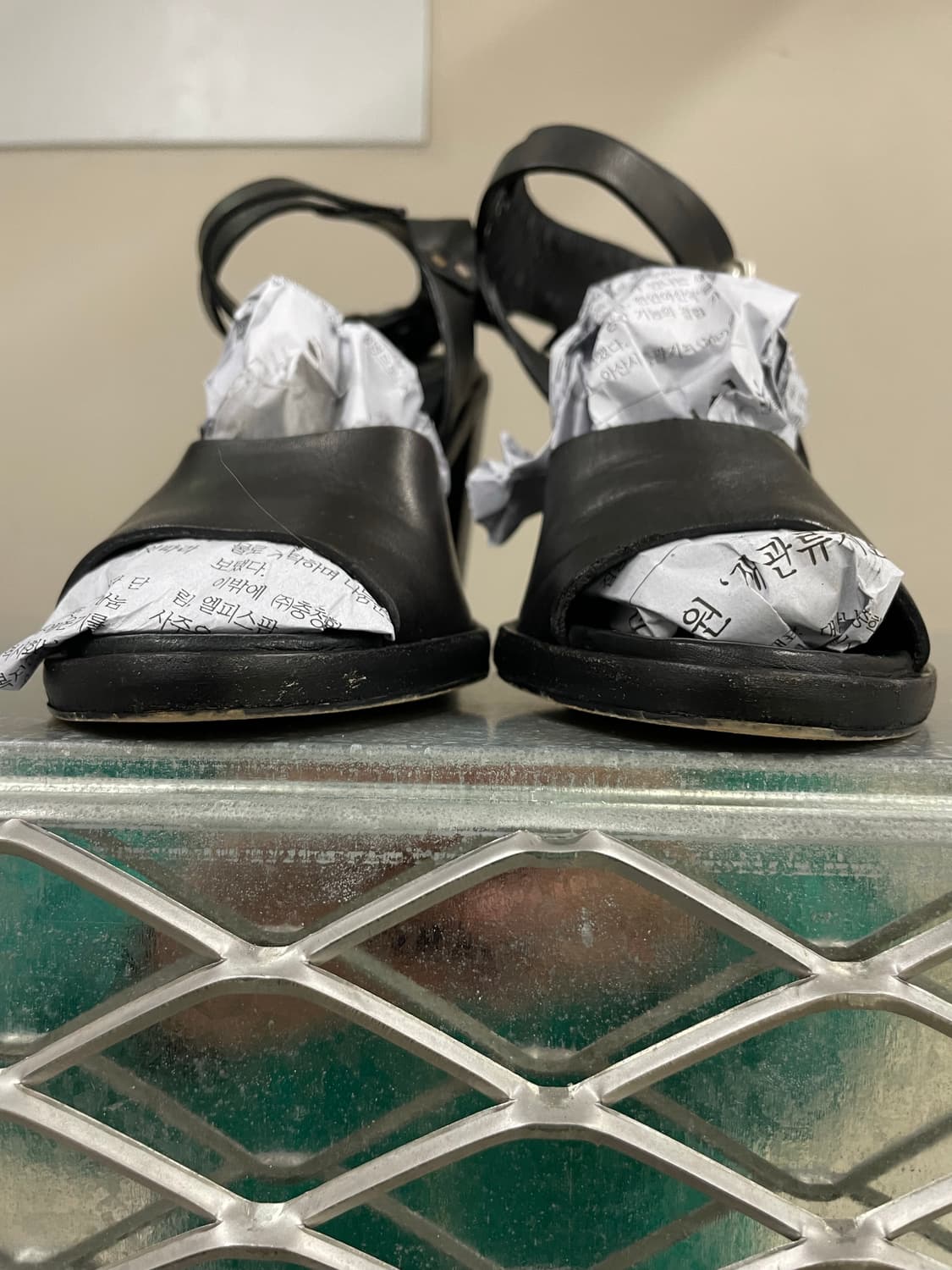 레그앤본 블랙 레더 힐 37 상품이미지8