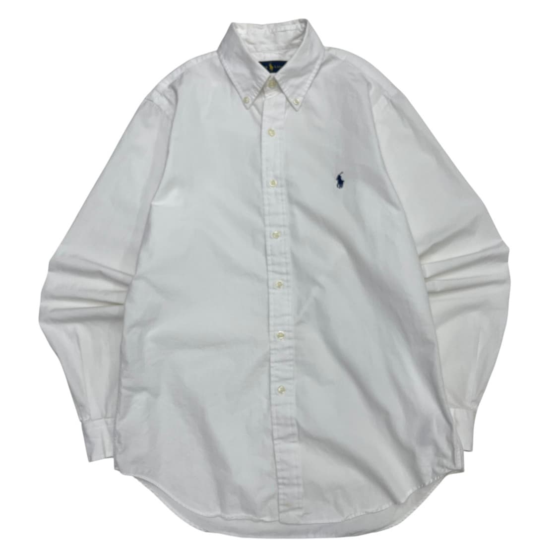 폴로 랄프로렌 네이비포니 화이트 셔츠 S 상품이미지2