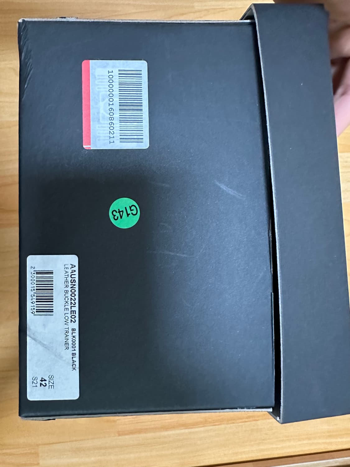 1017 ALYX 9SM 버클 스니커즈 블랙 42 사이즈 (270) 상품이미지5