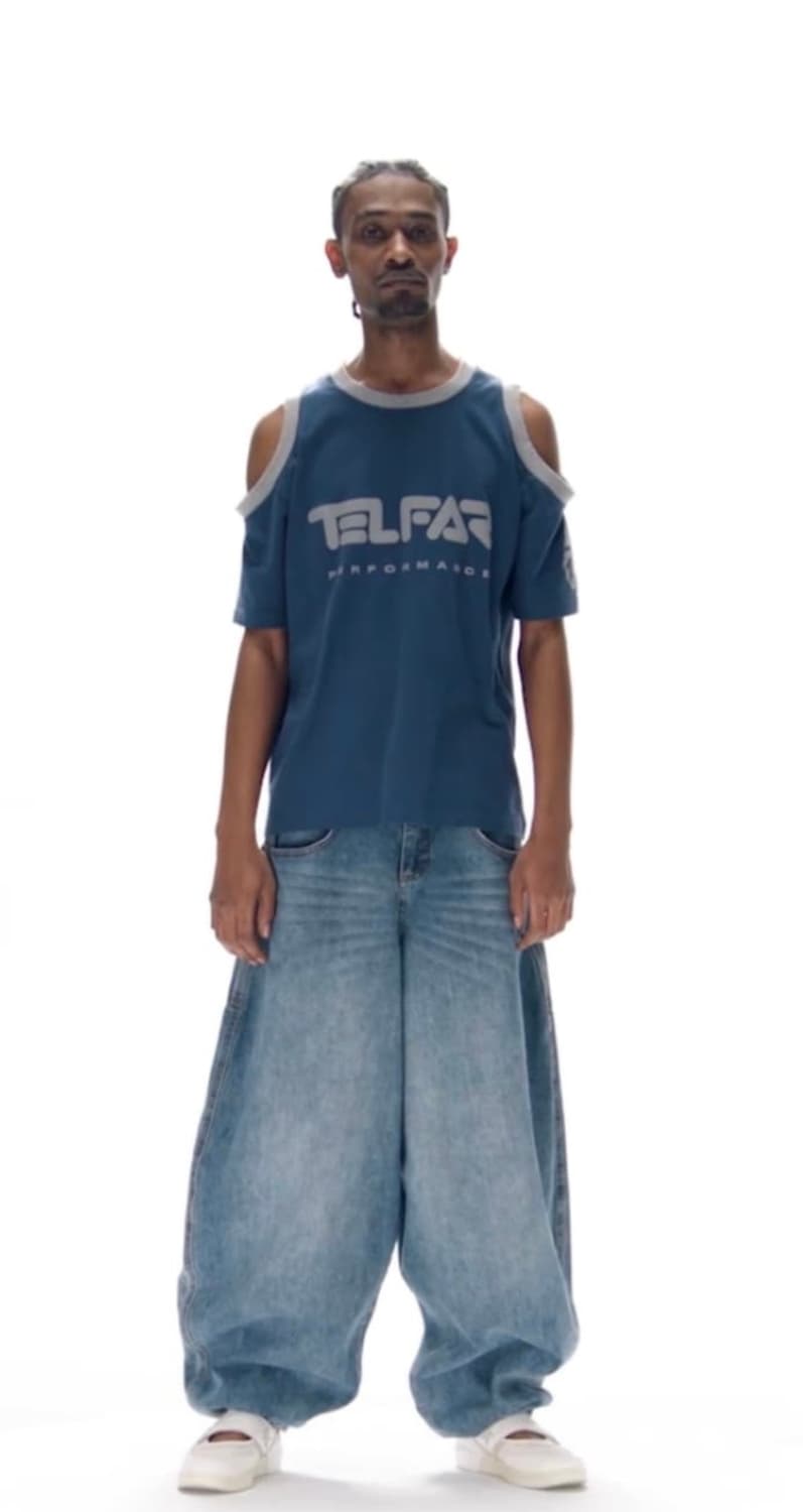 텔파 트리플 티셔츠 네이비 (M) 상품이미지2