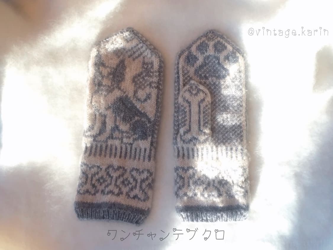 퍼피 일본 핸드메이드 장갑 상품이미지2