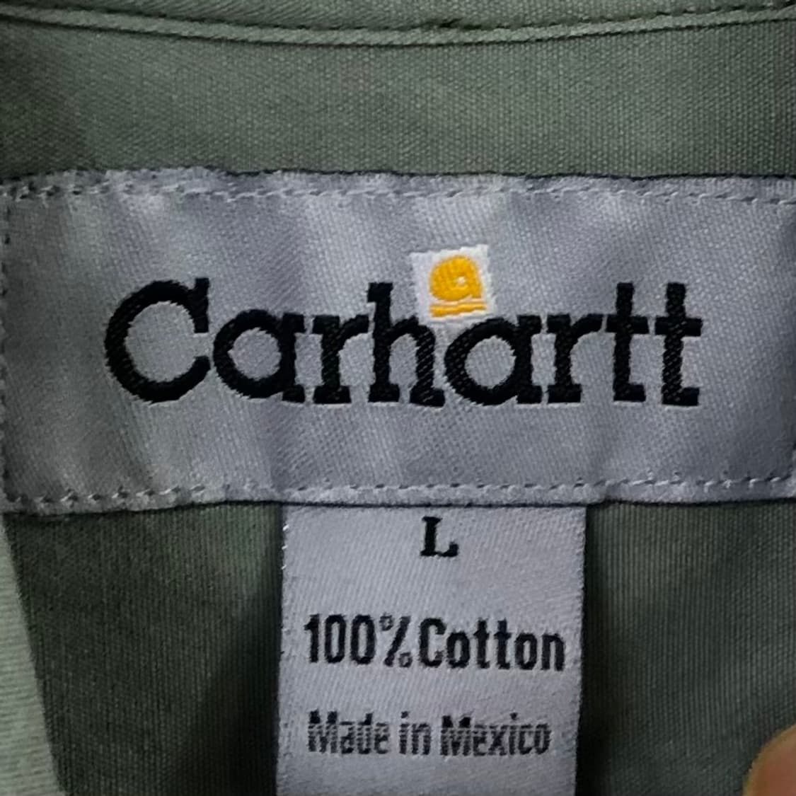 XL 칼하트 워크 셔츠 상품이미지3