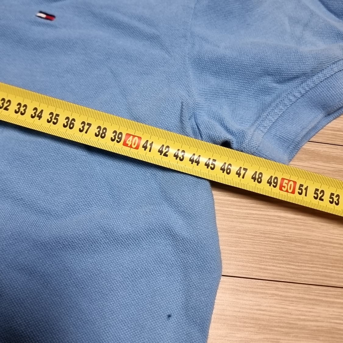 타미힐피거 블루 반팔 폴로티(xs) 상품이미지5