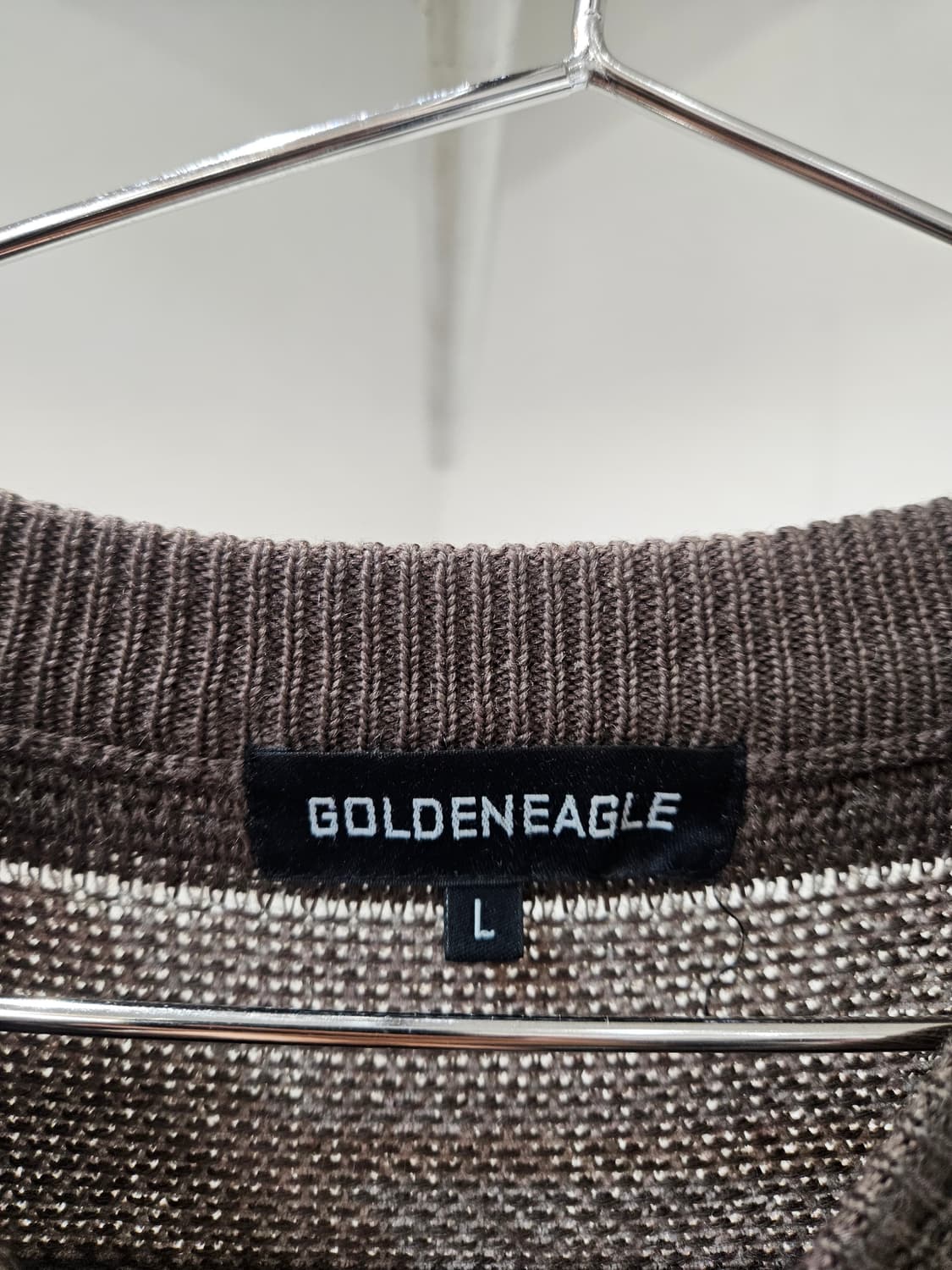 골든이글 패턴 니트 상품이미지3