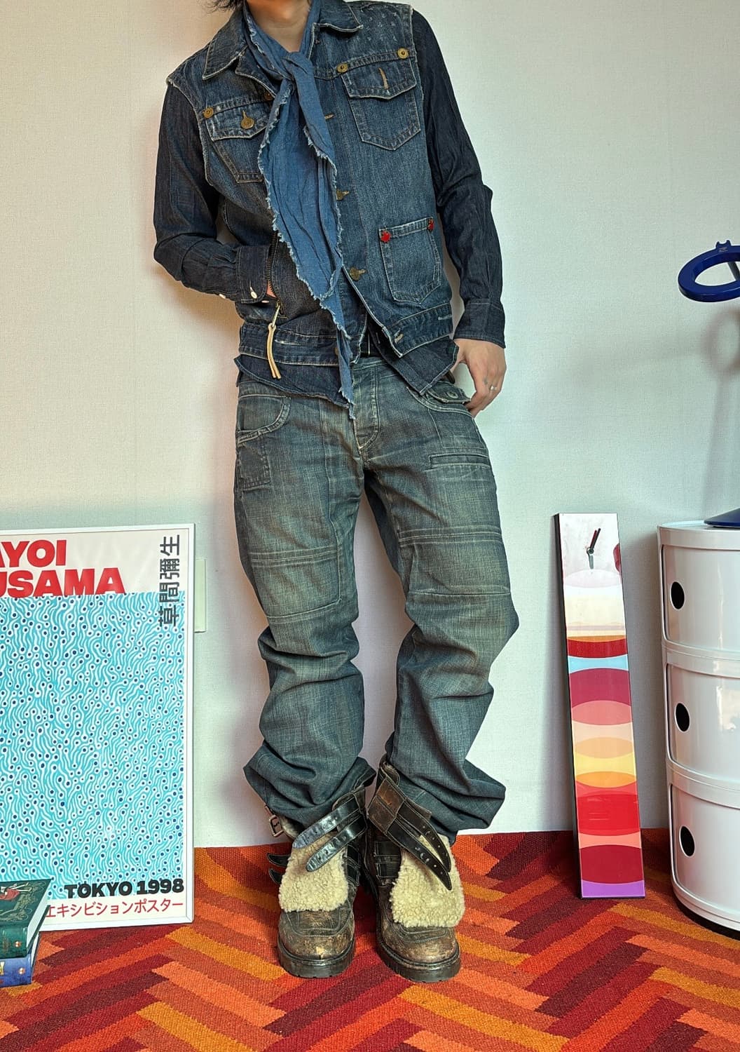 15SS 2way Muffler Shirts 상품이미지4