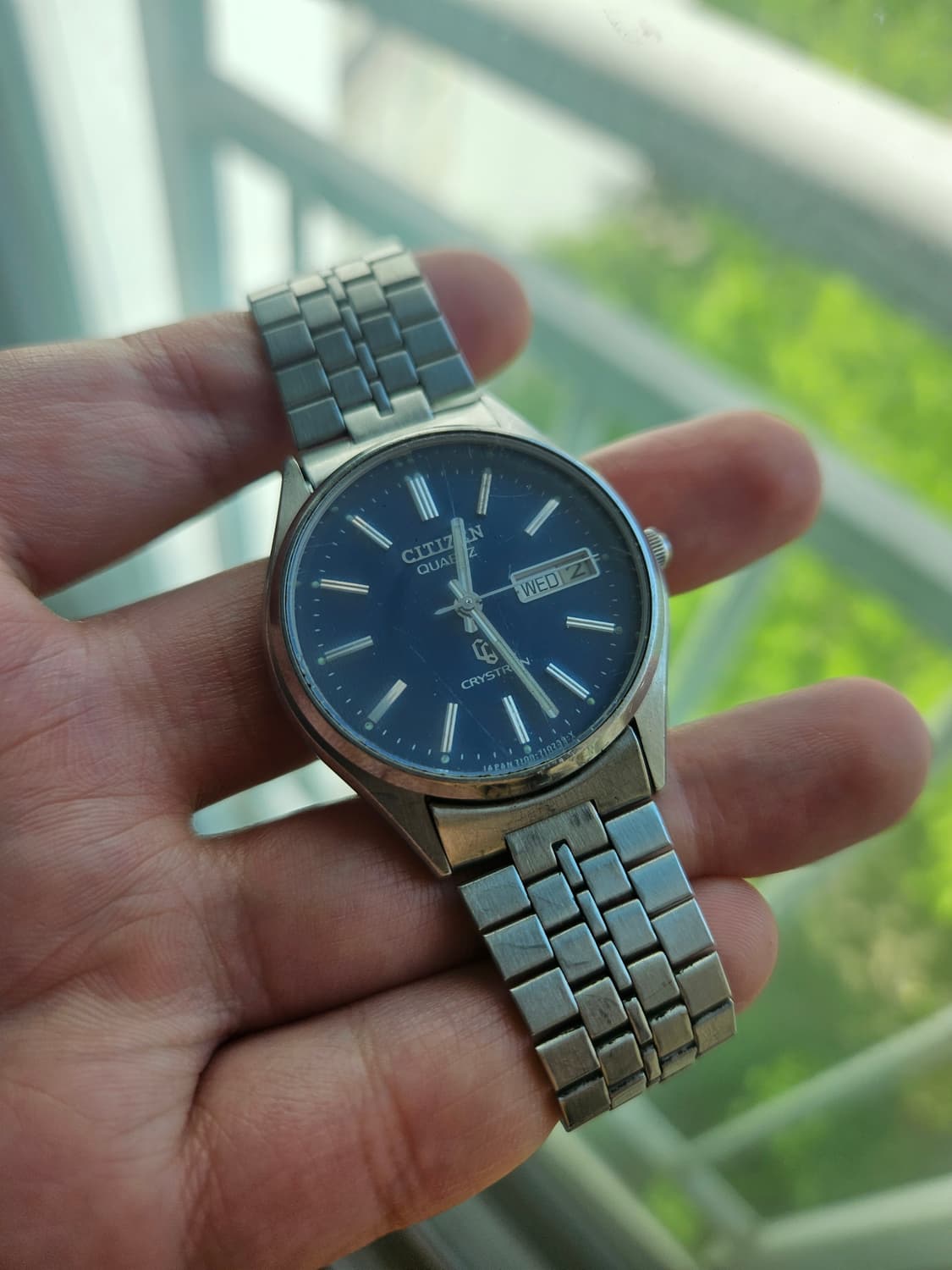 1977s 시티즌 크리스토론 청판 빈티지 시계 상품이미지1