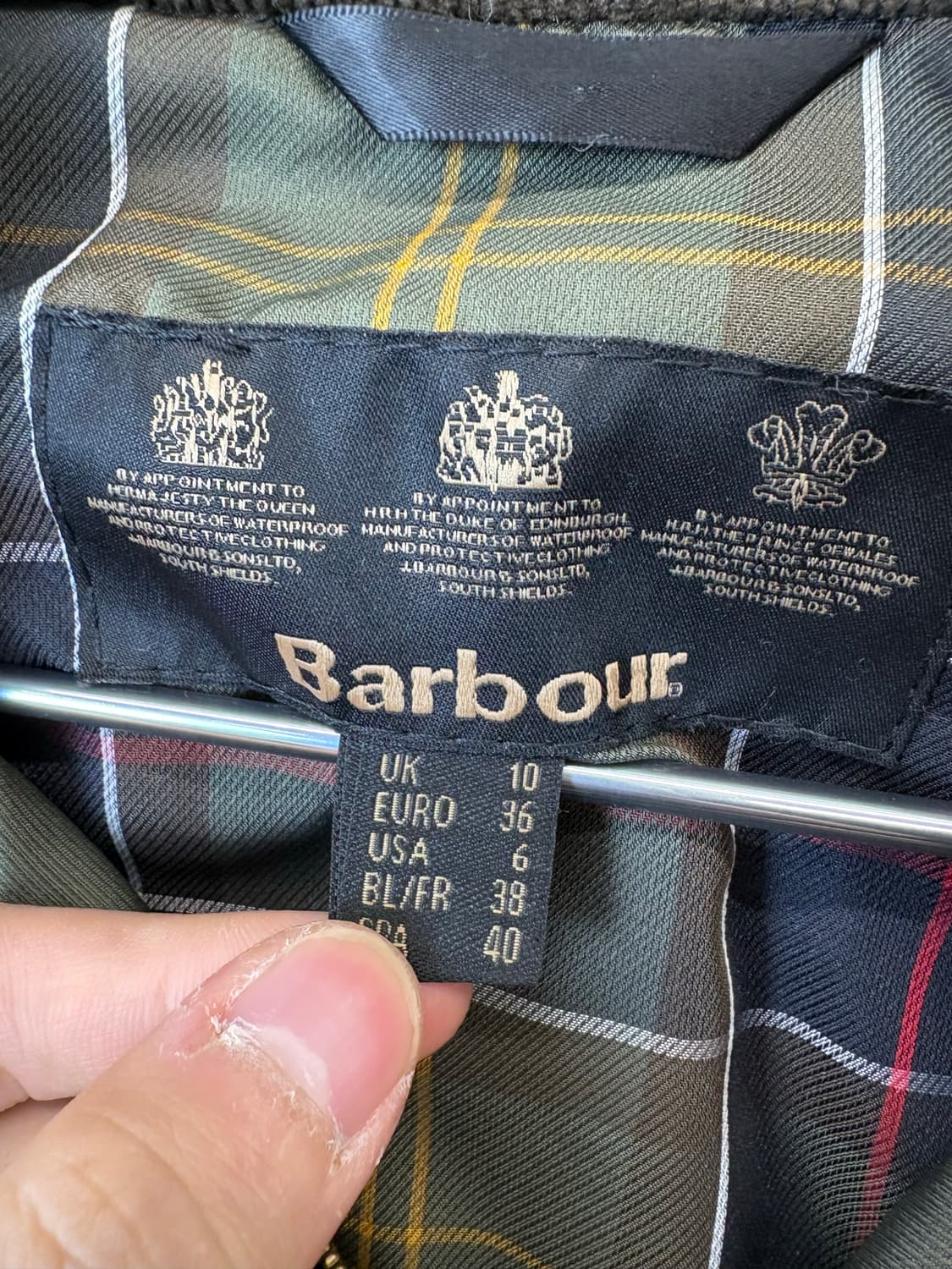 바버 인터네셔널 왁스자켓 상품이미지7