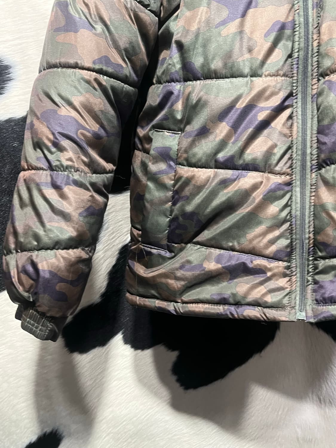 카모프린팅 패딩 상품이미지5