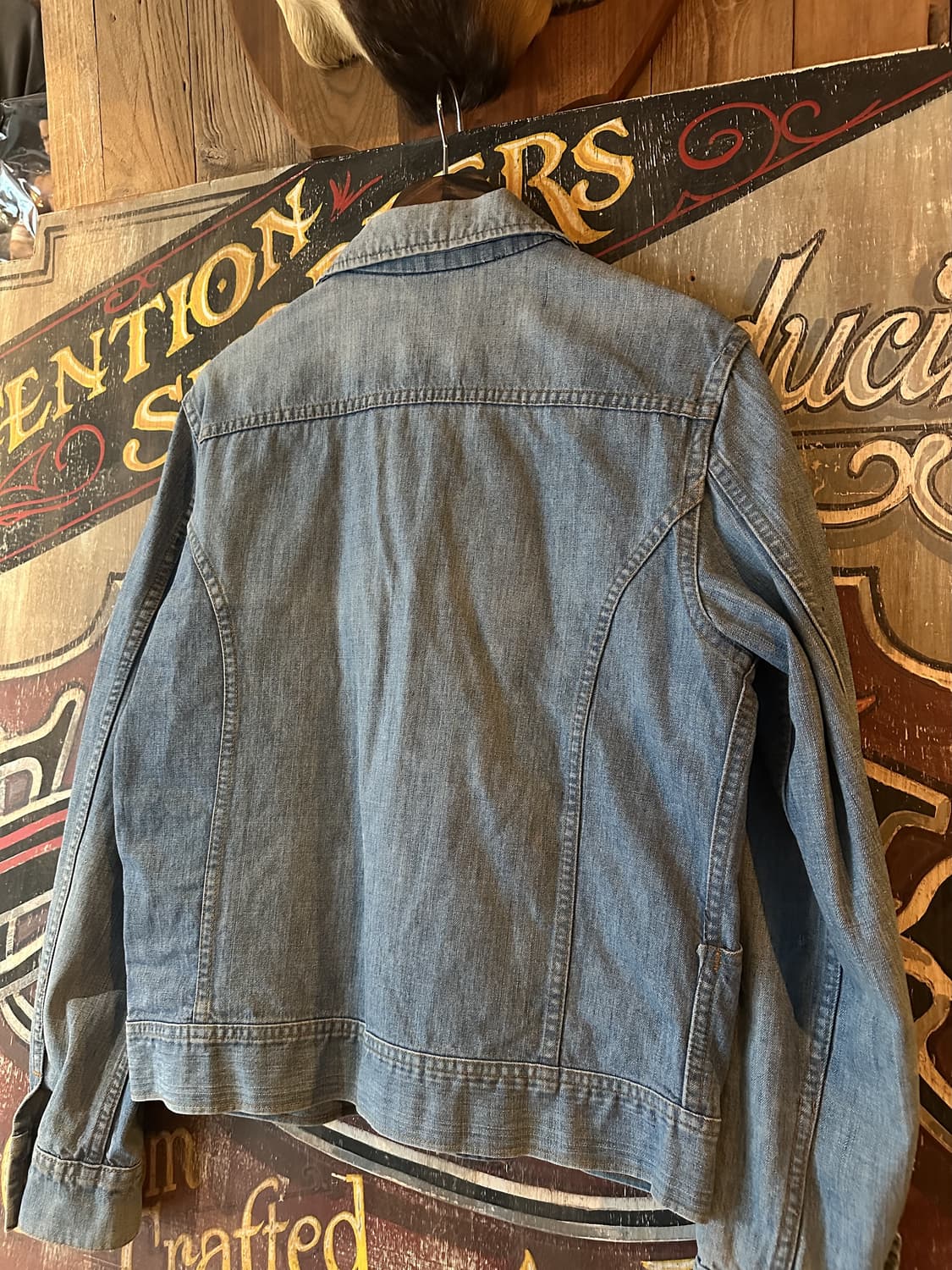 70s USA Vintage Lee Western Denim Jacket 상품이미지8