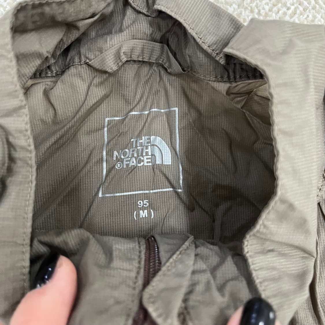 95 노스페이스 등산 바람막이 조끼 0128M 상품이미지2