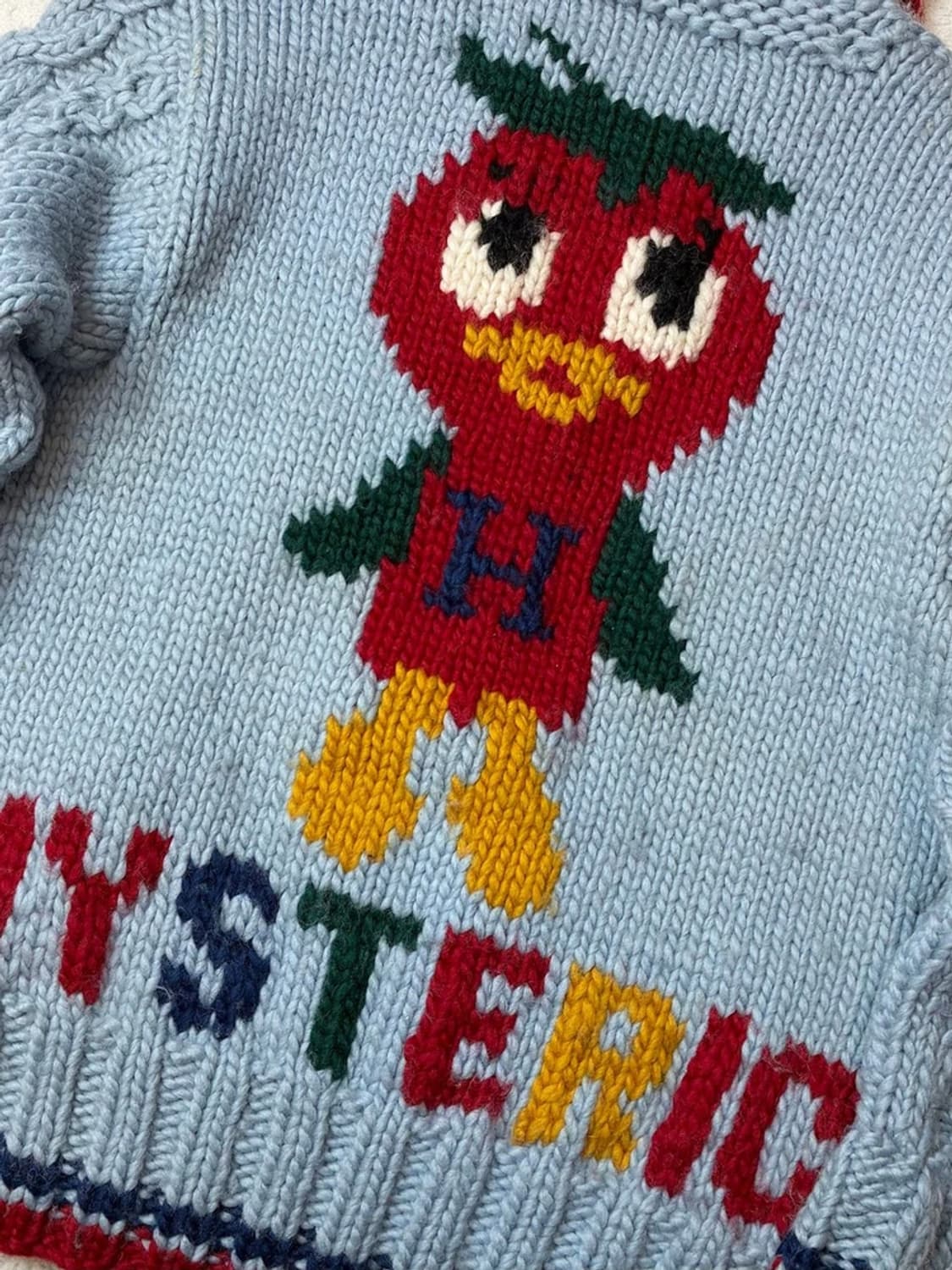 히스테릭글래머 90's 재팬 헤비 울 코위찬 PN5743 상품이미지3