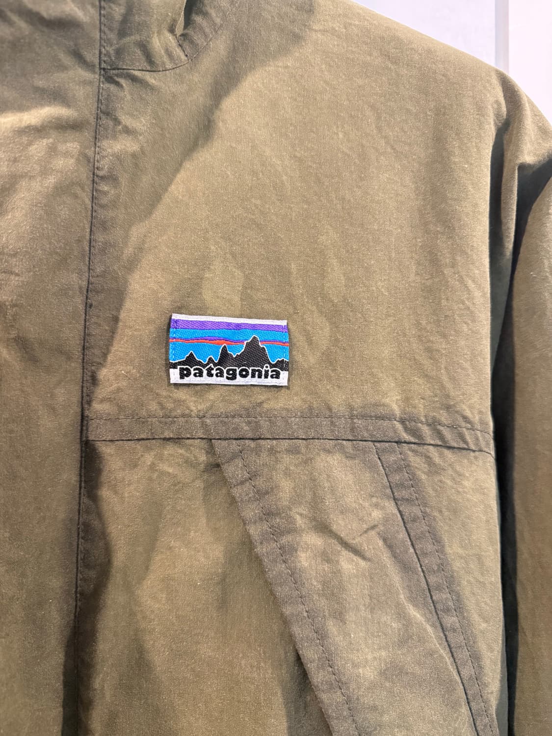 [M] 파타고니아 50th 왁싱 자켓 올리브 상품이미지3