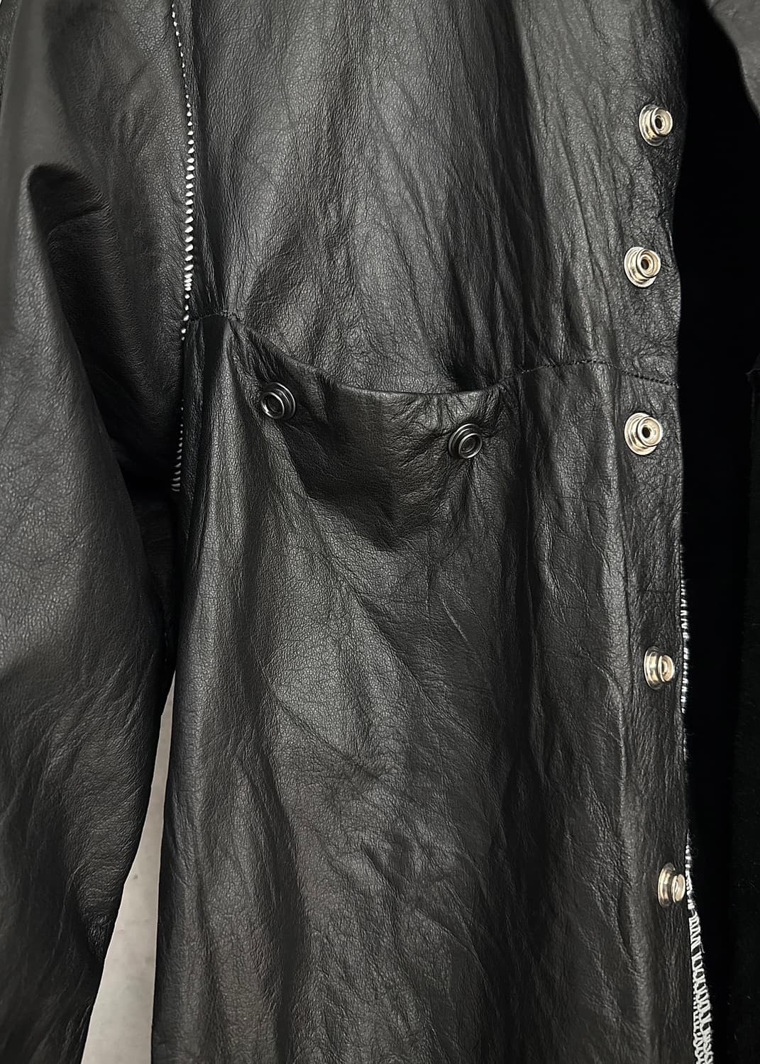 Zam Barrett calf leather jacket 상품이미지5