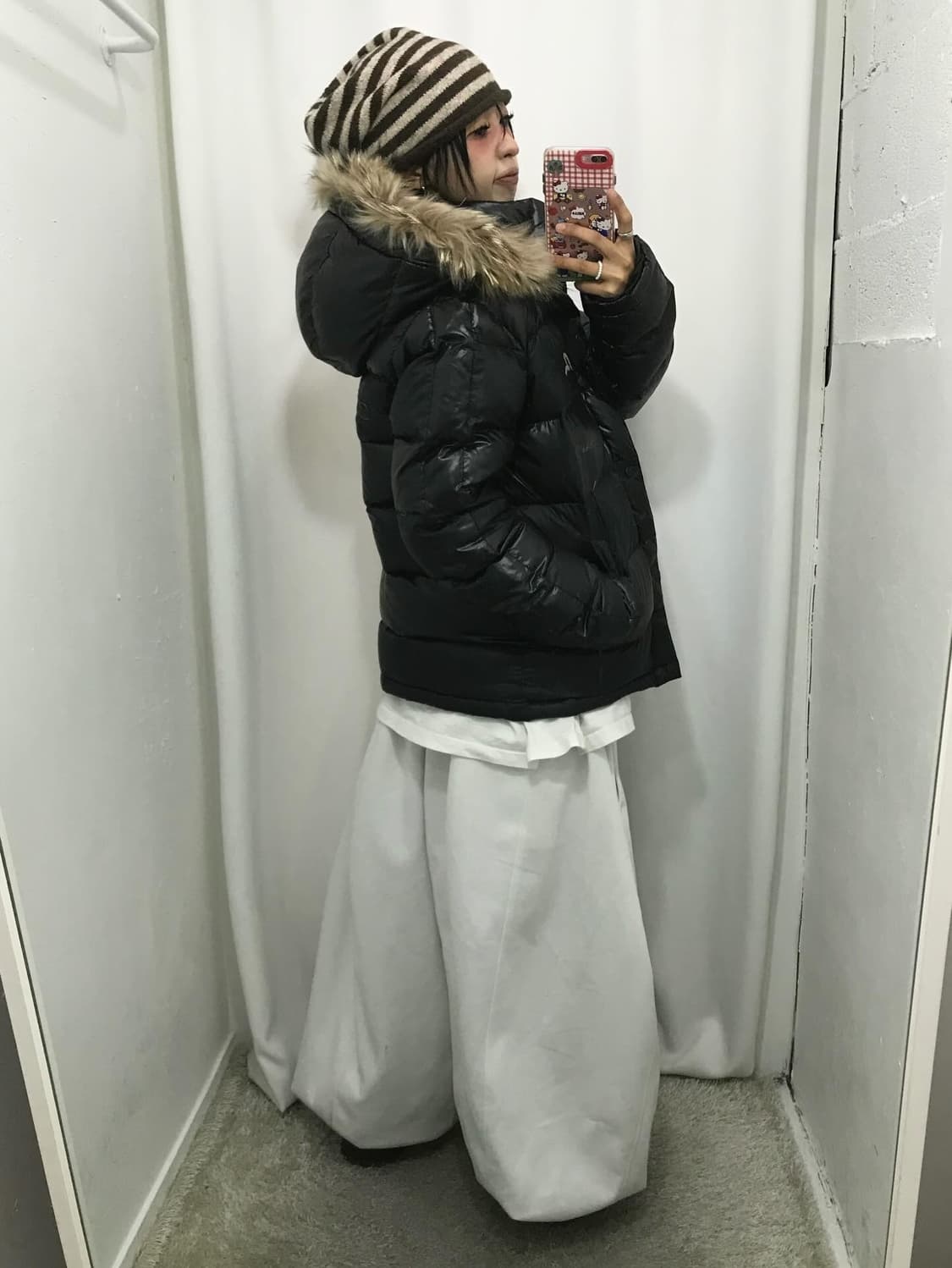 Evisu Fur Padded JK 상품이미지5