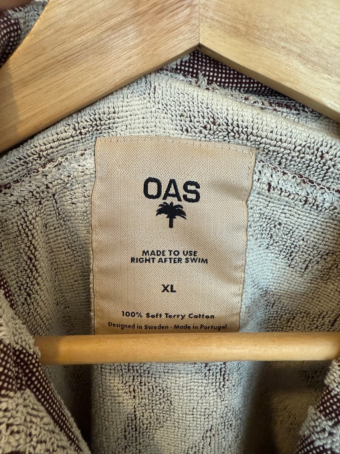 OAS 테리 오픈카라셔츠 상품이미지2