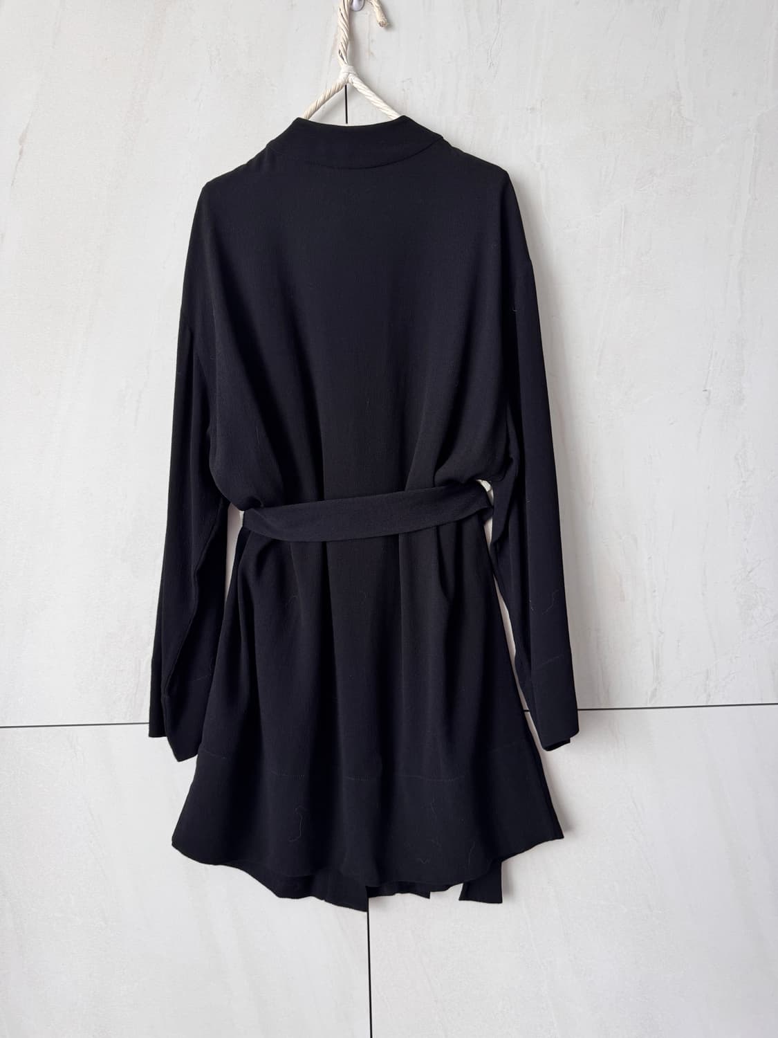 새상품 IRO 모니카 드레이핑 랩 원피스&가디건 34 (44,55사이즈) 상품이미지8