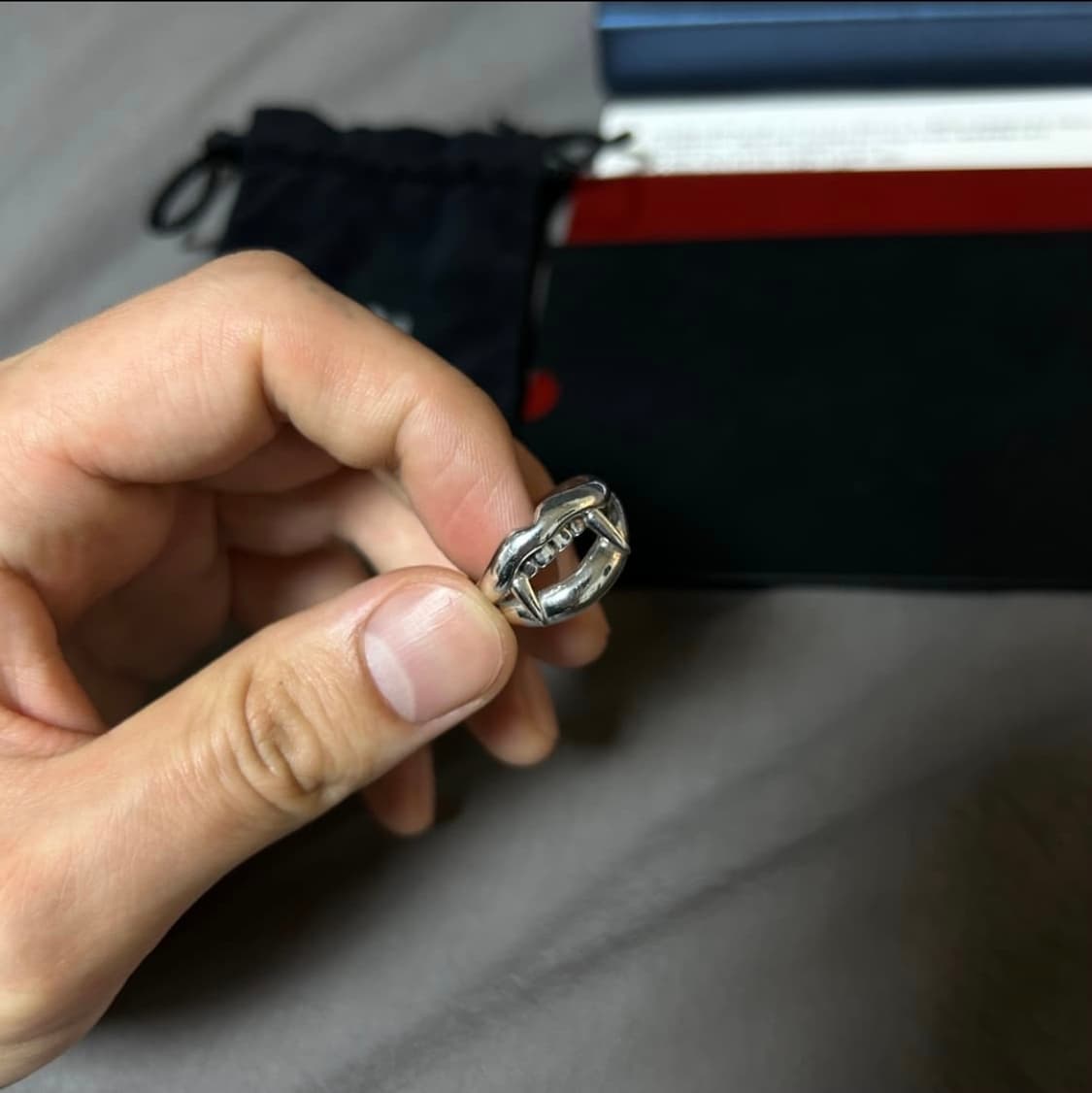 19)요지 야마모토 950 뱀파이어 링 상품이미지3