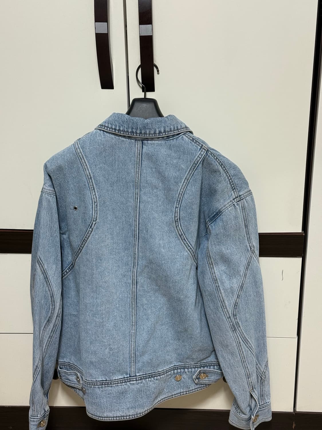 Tunnel Lining denim Jacket 라이트블루 자켓 상품이미지3