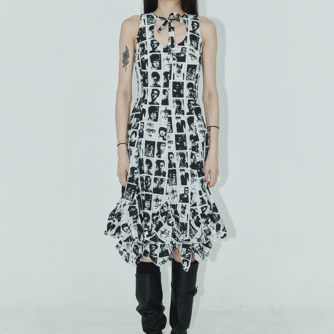 Face printing sleeveless opc 상품이미지2