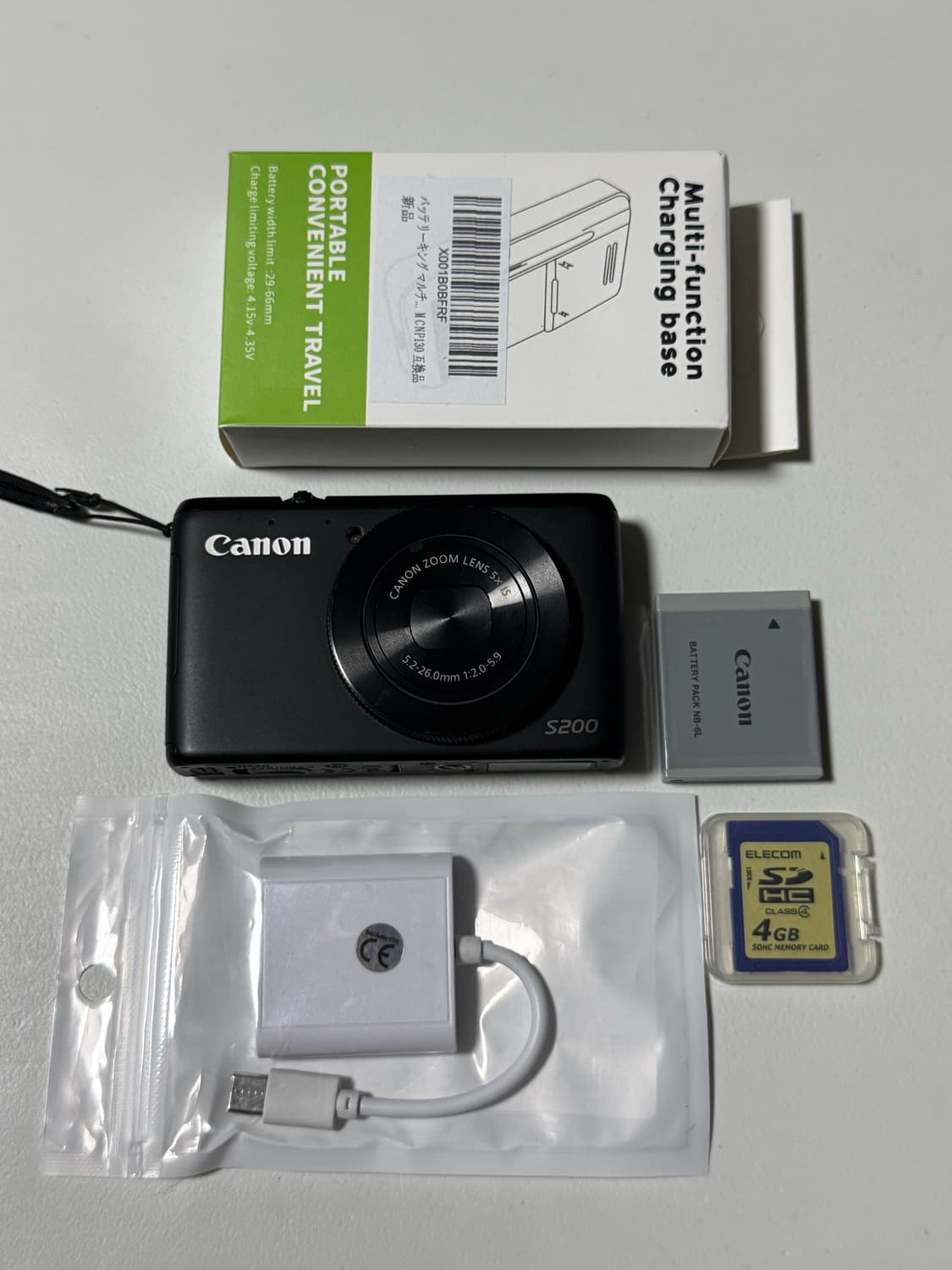 wifi 희귀 캐논 파워샷 s200 작례o 상품이미지5