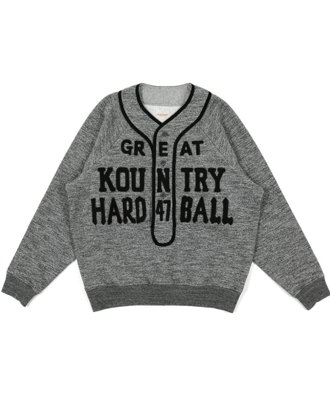 캐피탈 베이스볼 헨리 스웨트 플리스 그레이트 카운트리 상품이미지1
