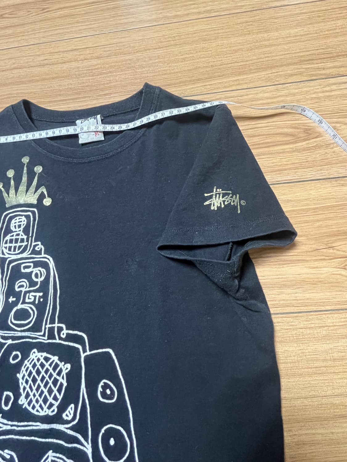 90s USA) 올드 스투시 반팔티 상품이미지2