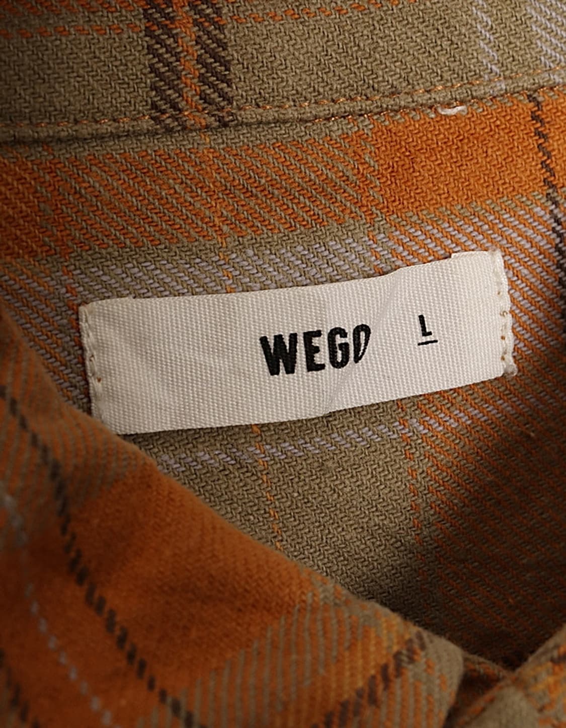 WEGO Oversized Flannel Shirts 상품이미지6