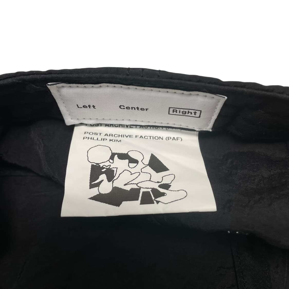 포스트아카이브팩션 PAF 한글 나일론 볼캡 블랙 상품이미지3