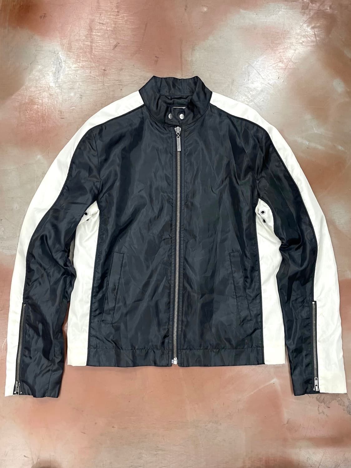  one line white point nylon jacket 상품이미지3